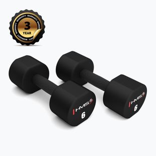 Hantle HMS HPT02 TPU 2 szt. 6 kg black