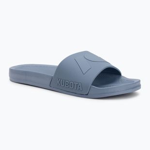Klapki Kubota Basic Plain Sygnet niebieski