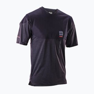 Koszulka rowerowa męska Leatt MTB Trail 6.0 Cargo ghost black