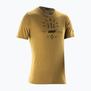 Koszulka rowerowa męska Leatt MTB Gravity 3.0 brass brown