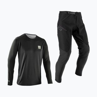 Komplet rowerowy dziecięcy Leatt Ride Kit MTB 1.0 ghost black
