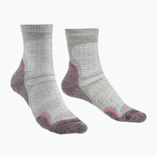 Skarpety trekkingowe damskie Bridgedale Hike Ultralight Performance Crew aubergine