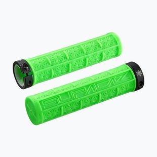 Chwyty kierownicy SUPACAZ Grizips neon green