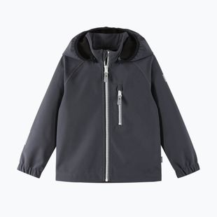 Kurtka softshell dziecięca Reima Vantti soft black