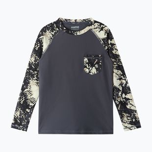 Longsleeve do pływania dziecięcy Reima Kroolaus soft black