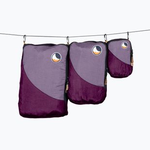 Zestaw organizerów Ticket To The Moon Travel Cube Set 3 szt. plum/lavender