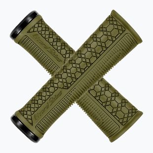 Chwyty kierownicy Lizard Skins 36.5 Single-Clamp Gradient olive green