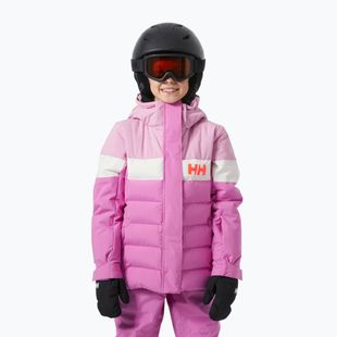 Kurtka narciarska dziecięca Helly Hansen Diamond meta pink