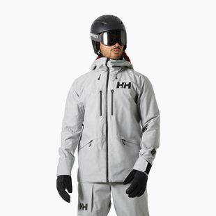 Kurtka narciarska męska Helly Hansen Garibaldi 2.0 grey/melange