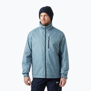 Kurtka żeglarska męska Helly Hansen Crew Hooded Pile washed navy