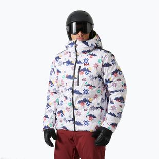 Kurtka narciarska męska Helly Hansen Kvitfjell Race Puffy white olympics