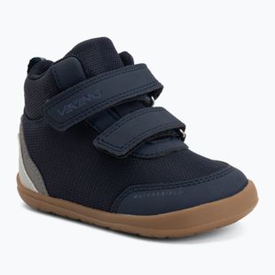 Buty barefoot dziecięce Viking Footwear Alv Barefoot Mid 2V Waterproof navy