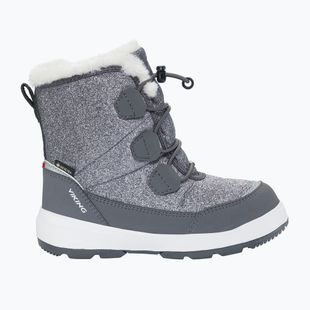 Śniegowce dziecięce Viking Footwear Toasty Glitter Warm Gore-Tex Zip dark grey