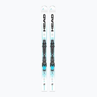 Narty zjazdowe HEAD WC Rebels e-SL RP EVO 14 + wiązania Freeflex 14 GW white/blue