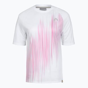 Koszulka tenisowa damska HEAD Performance vivid pink/print perf