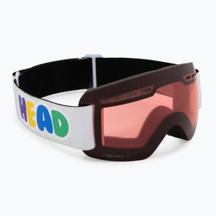 Gogle narciarskie dziecięce HEAD Solar red/red