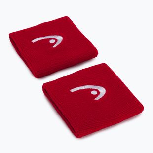 Frotki na nadgarstek HEAD Wristband 2.5" 2 szt. red