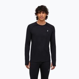 Bluza termoaktywna męska Peak Performance Spirit Crew black