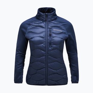 Kurtka puchowa damska Peak Performance Helium Hybrid Down Jacket blue shadow