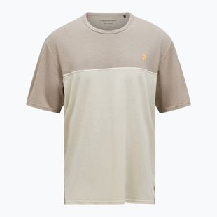 Koszulka męska Peak Performance Trail Wool Blend avid beige/sand fog
