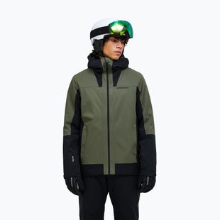 Kurtka narciarska męska Peak Performance Rider Tech Insulated pine needle/black