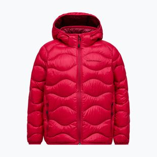 Kurtka puchowa dziecięca Peak Performance Helium Down tech burgundy/vertical zenith