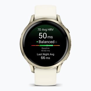 Zegarek Garmin Venu 4 41 mm lunar gold/bone