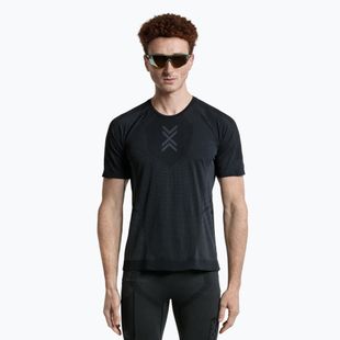 Koszulka do biegania męska X-Bionic Xceed Run x black/rhino grey