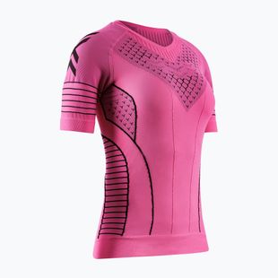 Koszulka do biegania damska X-Bionic Twyce Race neo pink/x black