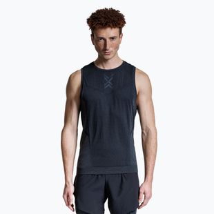 Koszulka do biegania męska X-Bionic Xceed Run x black/rhino grey