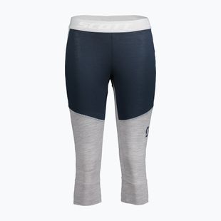Spodnie termoaktywne damskie SCOTT Defined Merino dark blue/light grey melange