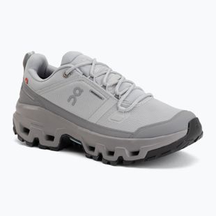 Buty turystyczne damskie On Cloudrock Low Waterproof glacier/ore