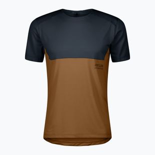 Koszulka do biegania męska SCOTT Endurance Tech dark blue/bread brown