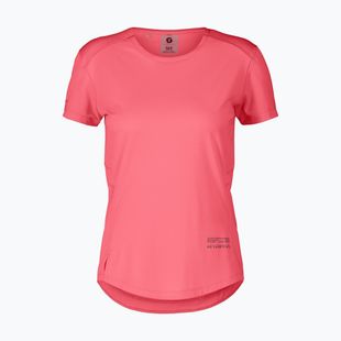 Koszulka do biegania damska SCOTT Endurance Tech digital pink