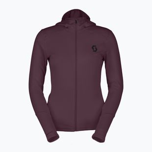 Bluza polarowa damska SCOTT Defined Light Hoody cocoa red