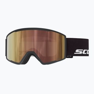 Gogle narciarskie SCOTT Trace Pro Light Sensitive black/amp ls cinnamon chrome