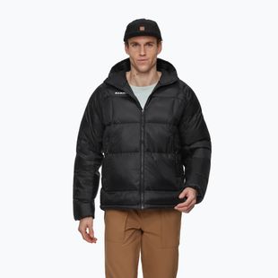 Kurtka puchowa męska Mammut Glacier Glow Insulation Hooded black