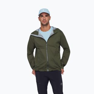 Kurtka przeciwdeszczowa męska Mammut Ducan HS Hooded dark mesh