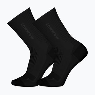 Skarpety Mammut Multisport Crew Socks 2 pack black/black