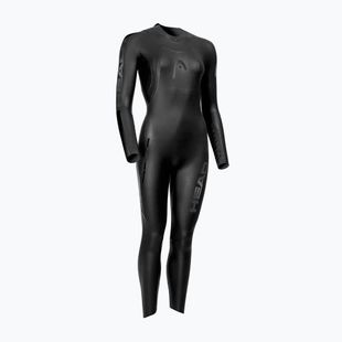 Pianka triathlonowa damska HEAD Black Marlin 5.3.1,5 mm black/silver