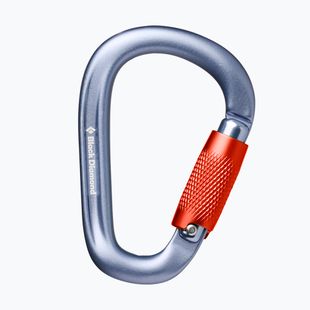 Karabinek wspinaczkowy Black Diamond Pearlock Twistlock gray