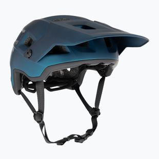 Kask rowerowy MET Terranova teal blue/ black metalic matt