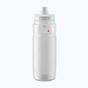 Bidon rowerowy Elite FLY Tex 750 ml clear/grey logo