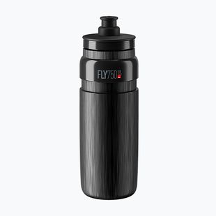 Bidon rowerowy Elite FLY Tex 750 ml black/grey logo
