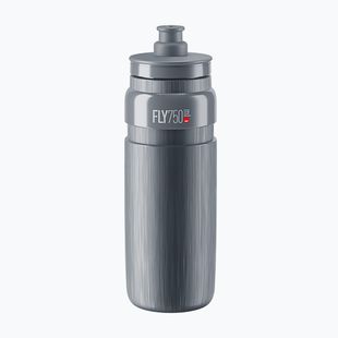 Bidon rowerowy Elite FLY Tex 750 ml grey/grey logo