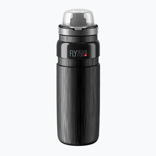 Bidon rowerowy Elite FLY Tex MTB 750 ml black/grey logo