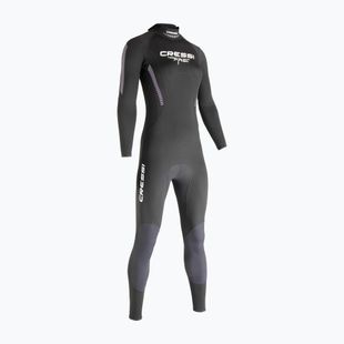 Pianka do pływania damska Cressi Fast Monopiece 1 mm black/grey