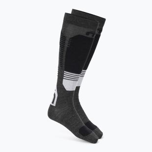 Skarpety narciarskie  Mico Light Weight Superthermo Natural Merino Ski antracite mel