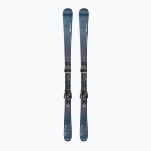 Narty zjazdowe damskie Nordica Belle 72 + wiązania TP2COMP10 FDT midnight-blue/rainbow
