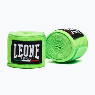 Bandaże bokserskie Leone 1947 Hand Wraps 350 cm verde fluo/fluo green